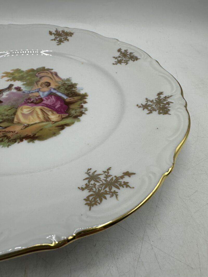 24 assiettes plates Winterling Bavaria Fragonard – Image 9