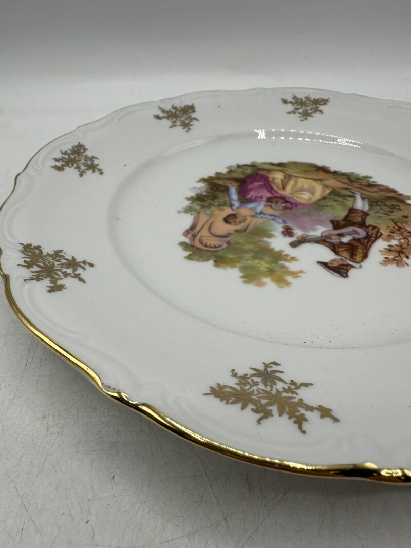 24 assiettes plates Winterling Bavaria Fragonard – Image 10