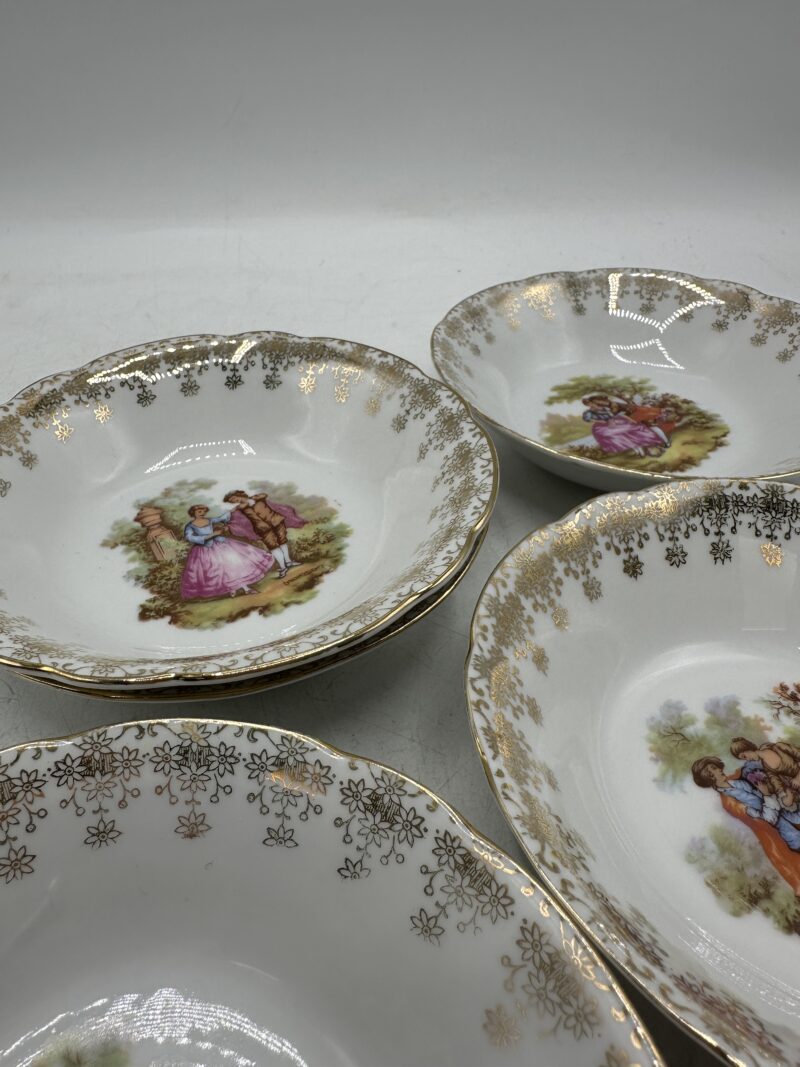 Composition de 10 pièces de vaisselle Fragonard porcelaine – Image 16