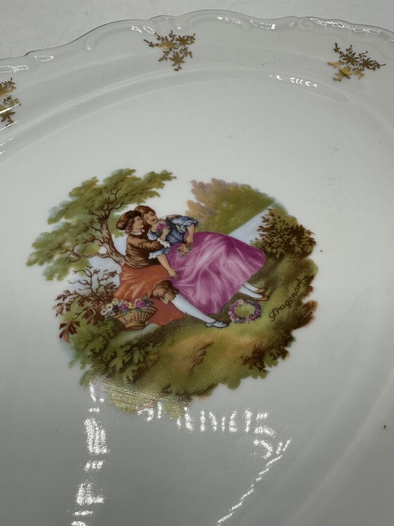 Composition de 10 pièces de vaisselle Fragonard porcelaine – Image 18