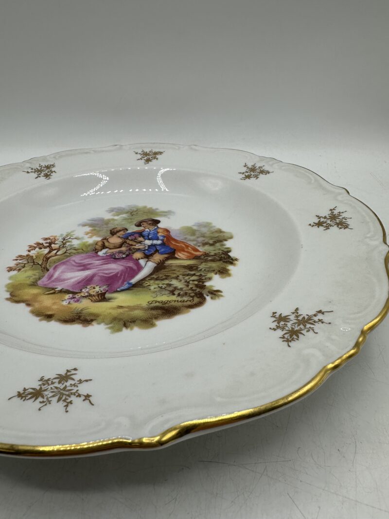 Composition de 10 pièces de vaisselle Fragonard porcelaine – Image 30