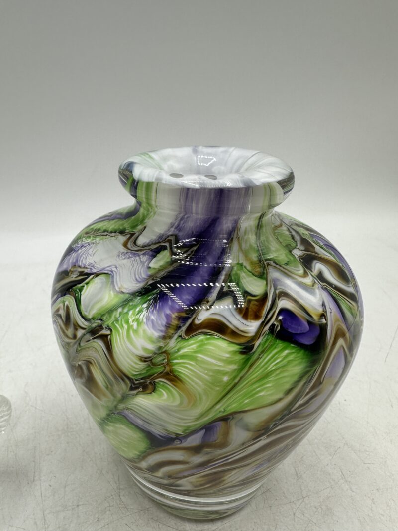 Flacon en verre soufflé esprit Murano – Image 7