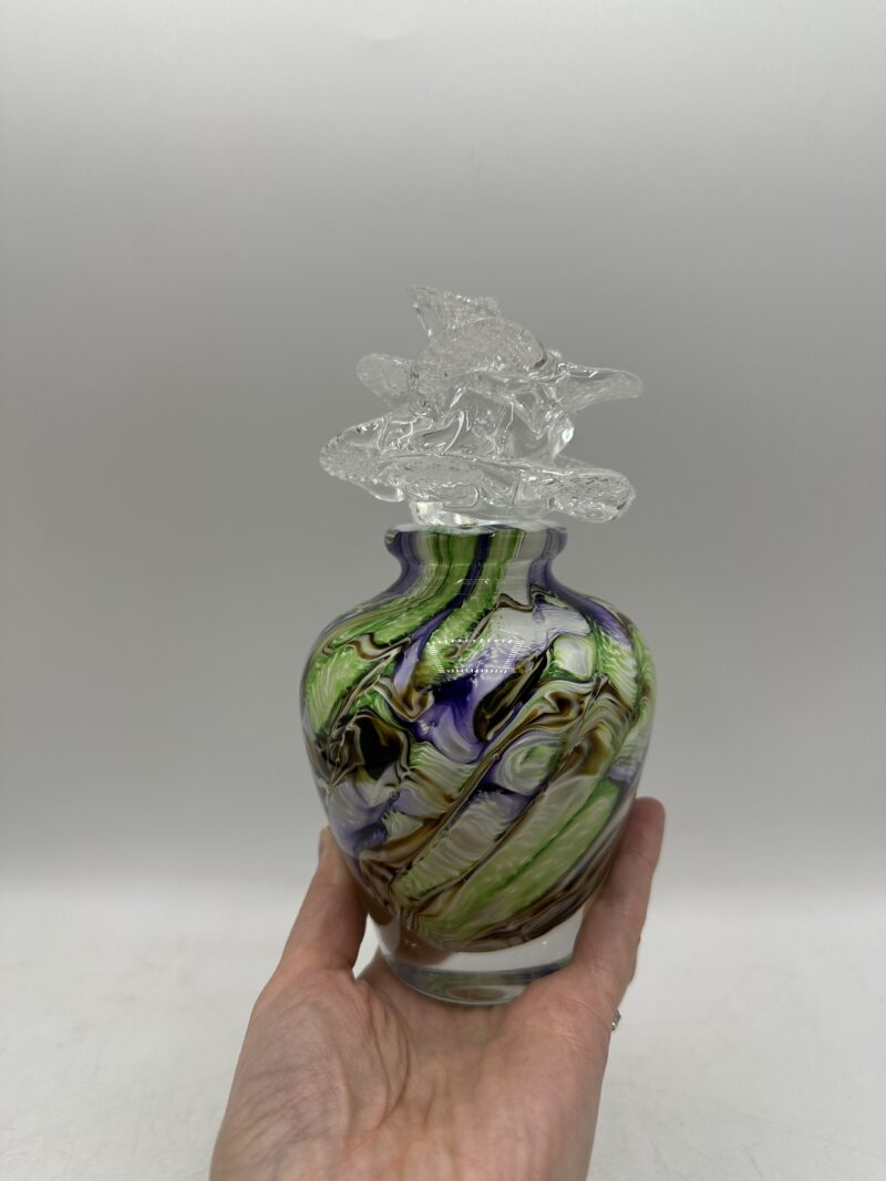 Flacon en verre soufflé esprit Murano – Image 9