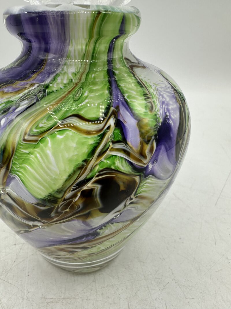 Flacon en verre soufflé esprit Murano – Image 10