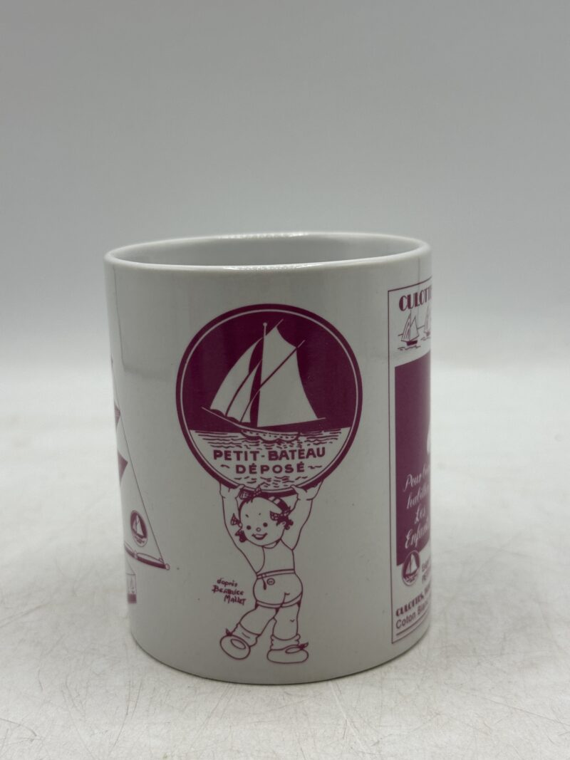 Lot de 4 mug vintage Petit Bateau – Image 6