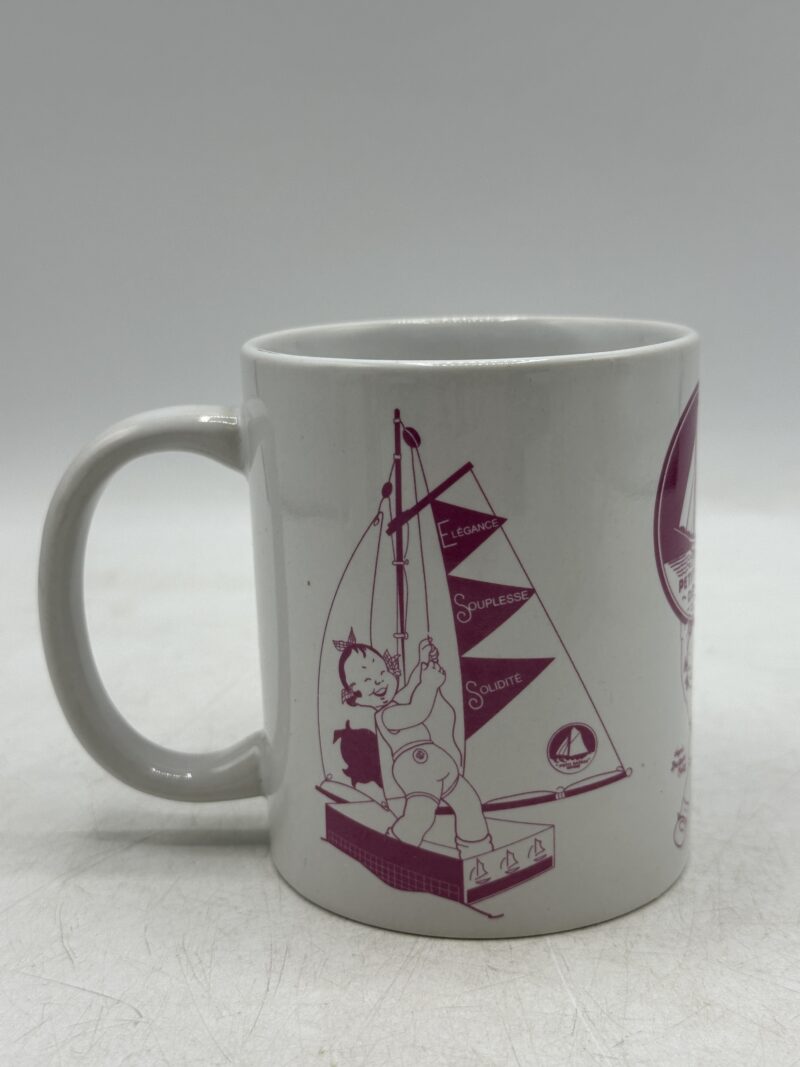 Lot de 4 mug vintage Petit Bateau – Image 7