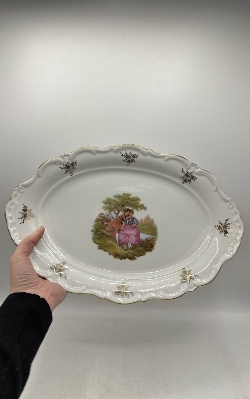 Composition de 10 pièces de vaisselle Fragonard porcelaine – Image 35