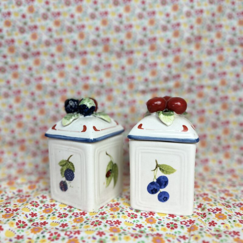 Duo pot à confiture ou épices Villeroy et Boch