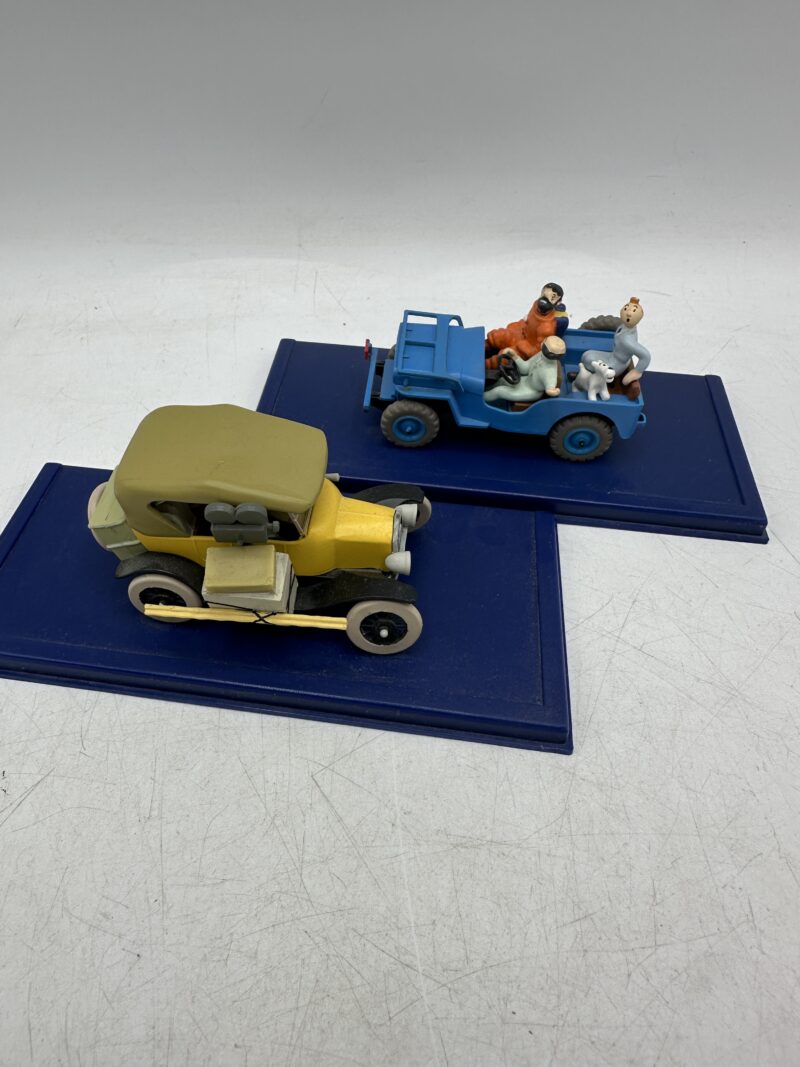 Duo de voitures miniatures de collection Tintin – Image 7